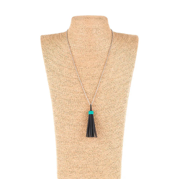 Asante Long Tassel Necklace - Memoriex 
