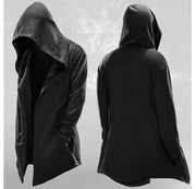 Assassin's Cloak Creed Windcoat Dark Dogma Hoodie Men's Medium to Long Wizard Hoodie Cloak Coat - Memoriex 