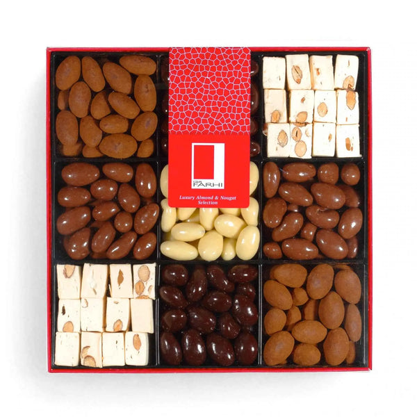 Assorted Chocolate Almonds and Nougat Luxury Selection, 990g-0