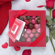 Assorted Rum, Coffee and Cherry Liqueur Dragees Luxury Gift Box, Palm Oil Free, 210g - Memoriex 