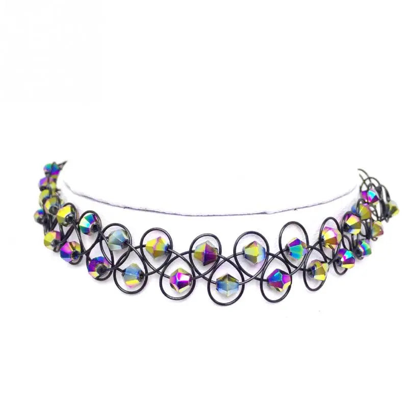 Aurora Tattoo Choker-0