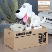 Automated Plastic Coin Bank in Panda/Cat Shape - Electronic Deposit, Savings for Kids, Great Gift - Memoriex