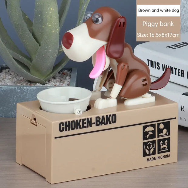 Automated Plastic Coin Bank in Panda/Cat Shape - Electronic Deposit, Savings for Kids, Great Gift - Memoriex