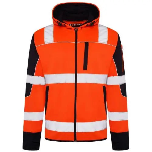 Aviator Hi Vis Zip Hoody AV044-2