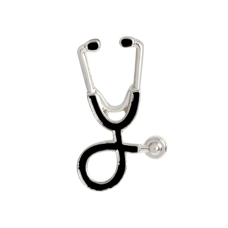 Stethoscope Brooch Pins Nurse Jewelry - Memoriex 