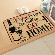Welcome Doormat Entrance Anti-Slip Mat Hallway 10 Patterns Printed Carpet For Room Bedroom Home Kitchen Door Mat Art Pad - Memoriex