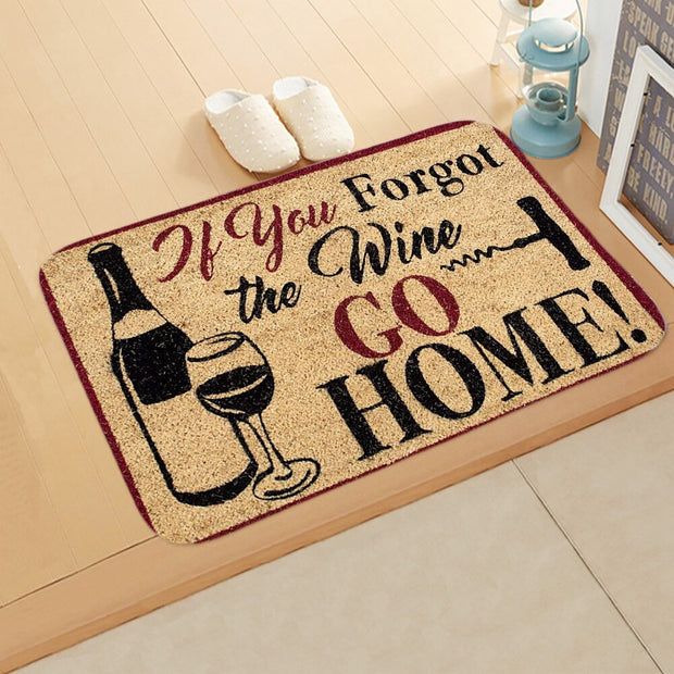 Welcome Doormat Entrance Anti-Slip Mat Hallway 10 Patterns Printed Carpet For Room Bedroom Home Kitchen Door Mat Art Pad - Memoriex