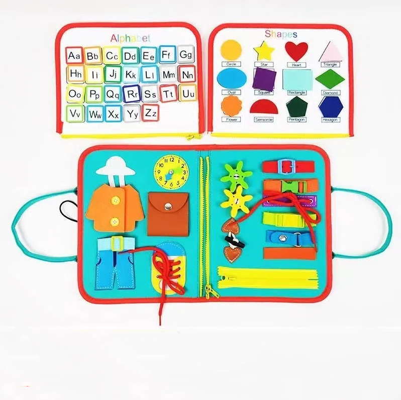 Handheld felt learning board, early education board, cross-border felt early education teaching aids, children's puzzle toys, dr - Memoriex 