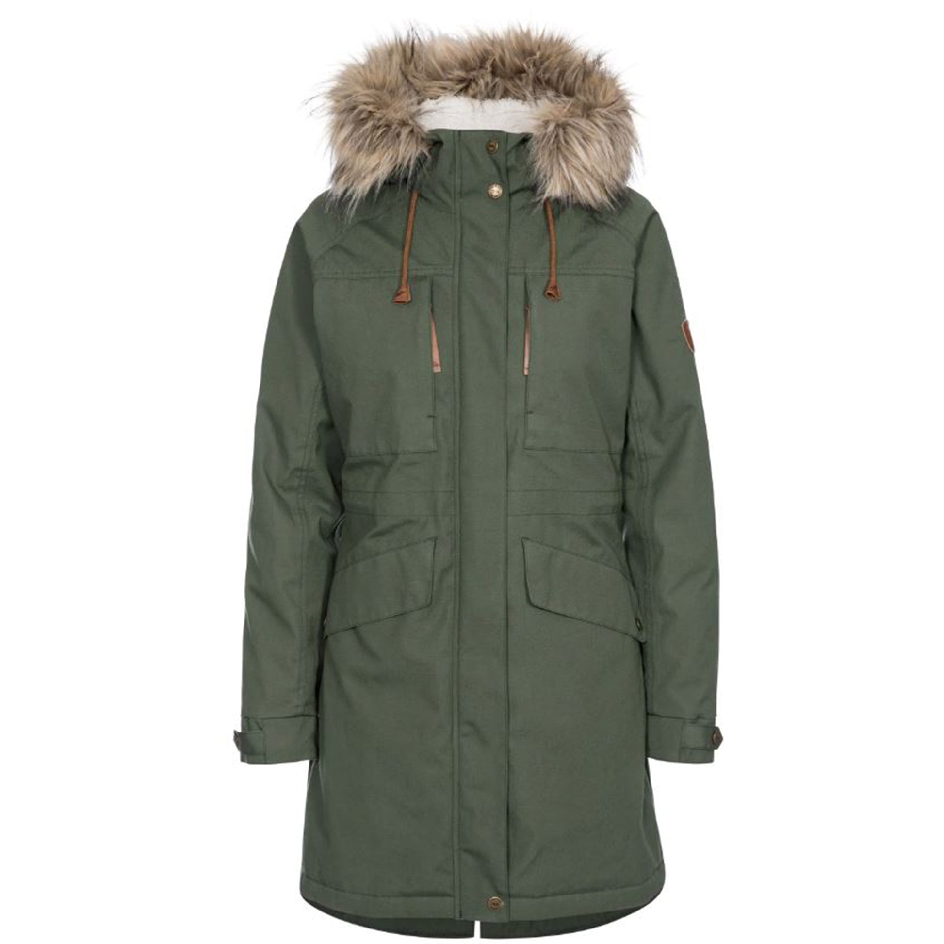 Ladies Faithful Waterproof Parka Jacket-5