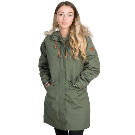 Ladies Faithful Waterproof Parka Jacket-0