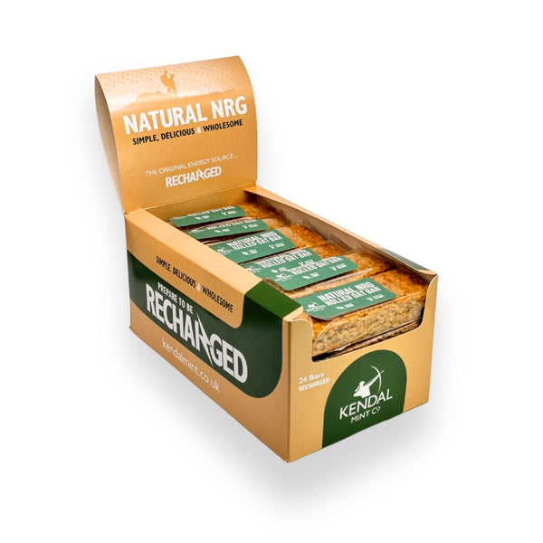 Natural NRG: Rolled Oat Flapjack Energy Bar (Vegan) (Clearance)-0