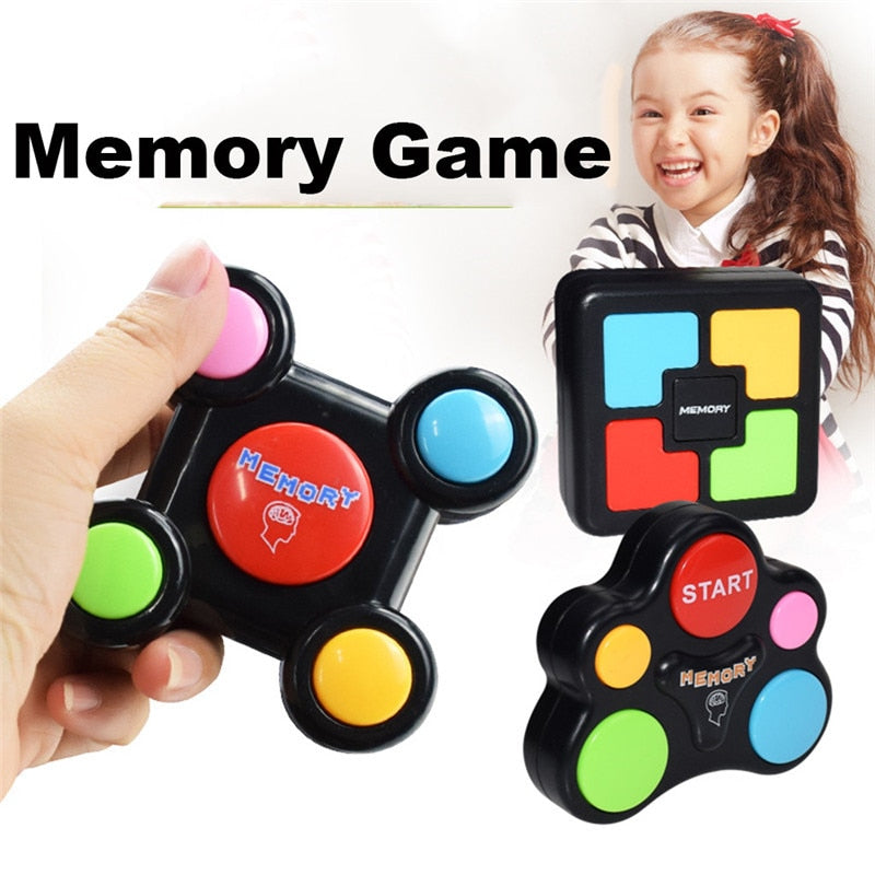 Educational Memory Game Machine with Lights Sounds Toy Interactive Game Memory Training Game Machine Funny Toys for Children - Memoriex 