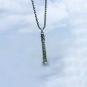 New Hip-Hop Accessories Sweater Chain Military Titanium Steel Necklace Men's Jewelry - Memoriex