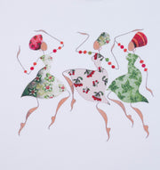 Jungle Dancing Girls Casual Set-2