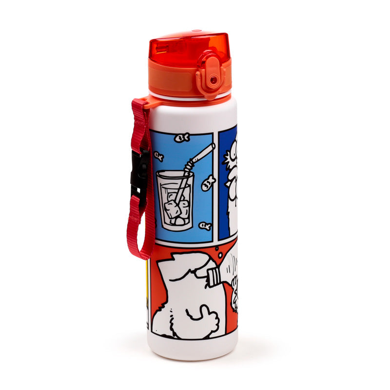 600ml Shatterproof Pop Top Water Bottle - Simon's Cat 2024 BOT233 - Memoriex 