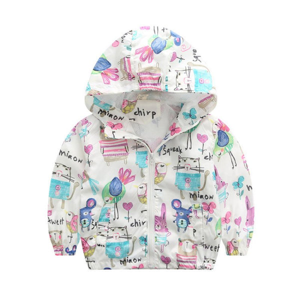 Baby girl cartoon hoodie - Memoriex 