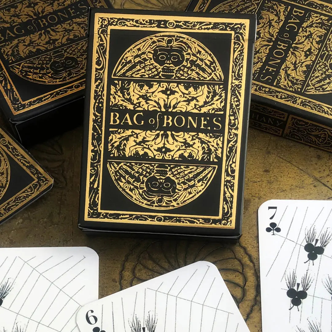 Bag of Bones Playing Cards - Premium Gold Edition-0