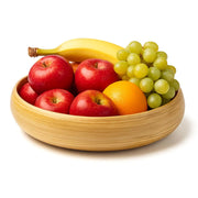 Bamboo Fruit Bowl & Home Decor Bowl (Natural)-0