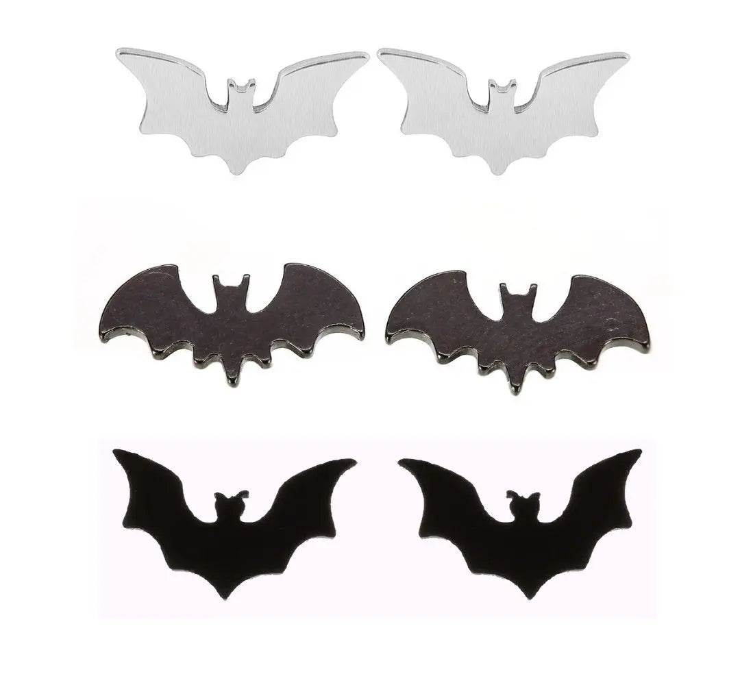 Bat Stud Earrings - Memoriex