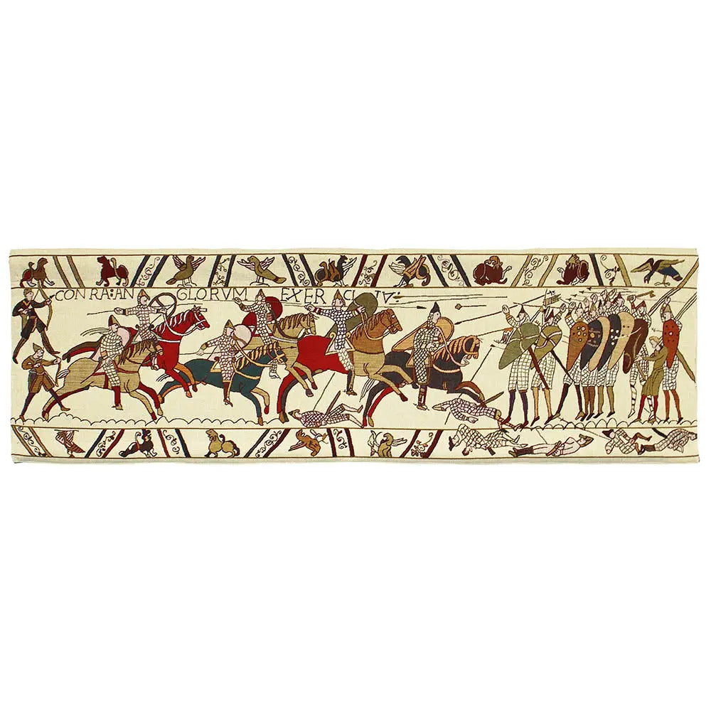 Bayeux Hastings Battle - Wall Hanging 144cm x 45cm (120 rod)-1