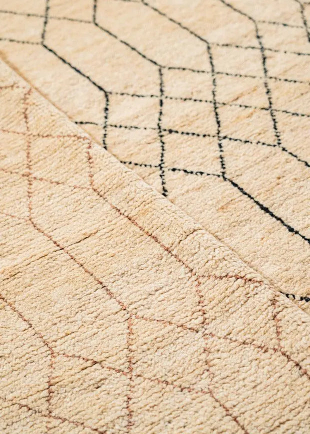 Bazm Hand Knotted Rug - 278 x 189 cm-2