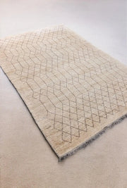 Bazm Hand Knotted Rug - 278 x 189 cm-3