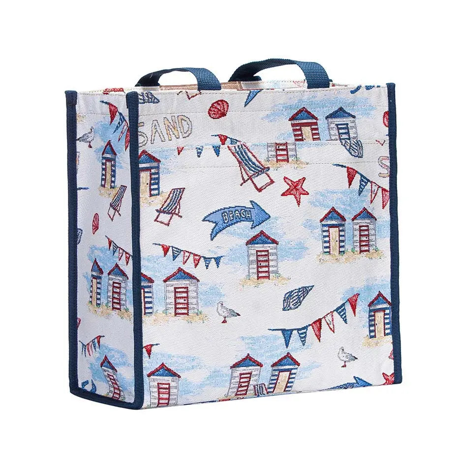 Beach Hut - Shopper Bag-0