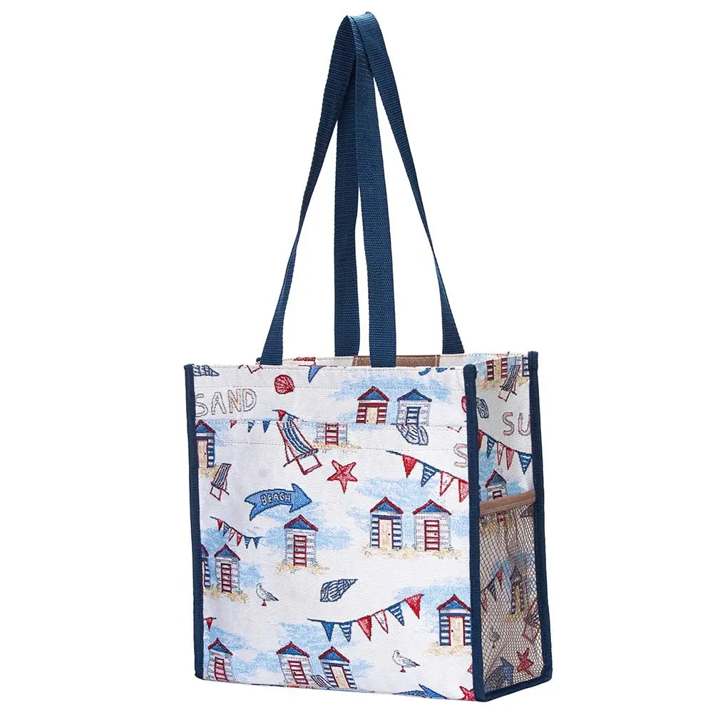 Beach Hut - Shopper Bag-6