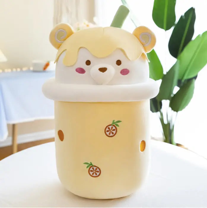 Bear Boba Bubble Tea Plushies-2