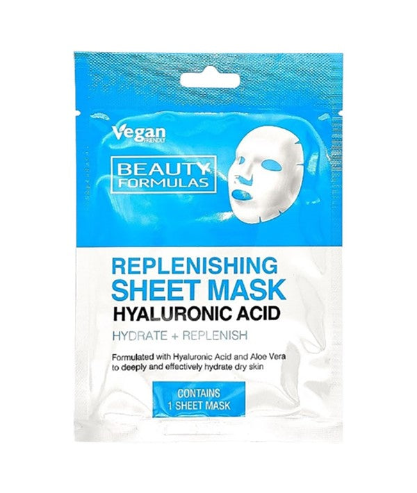 Beauty Formulas facial sheet mask