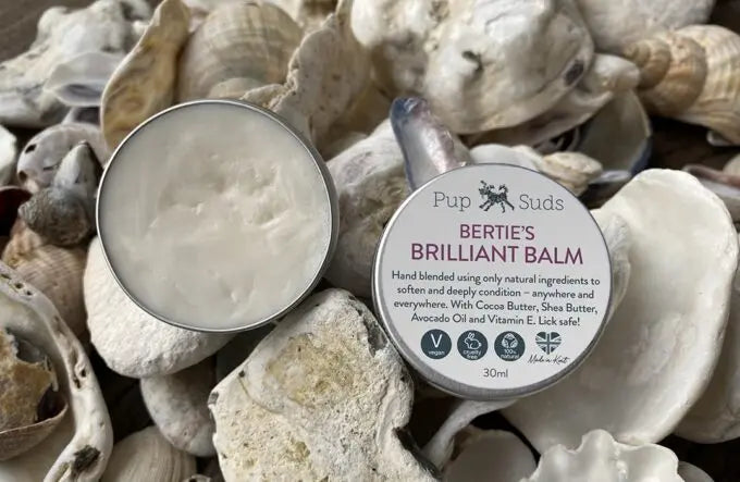 Bertie’s Brilliant Dog Balm… The "Use-Anywhere Wonder" Dog Balm - by Pup Suds - Memoriex