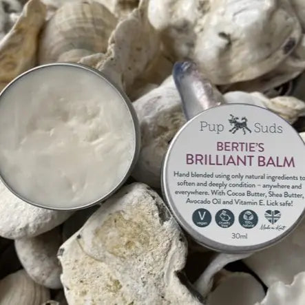 Bertie’s Brilliant Dog Balm… The "Use-Anywhere Wonder" Dog Balm - by Pup Suds - Memoriex