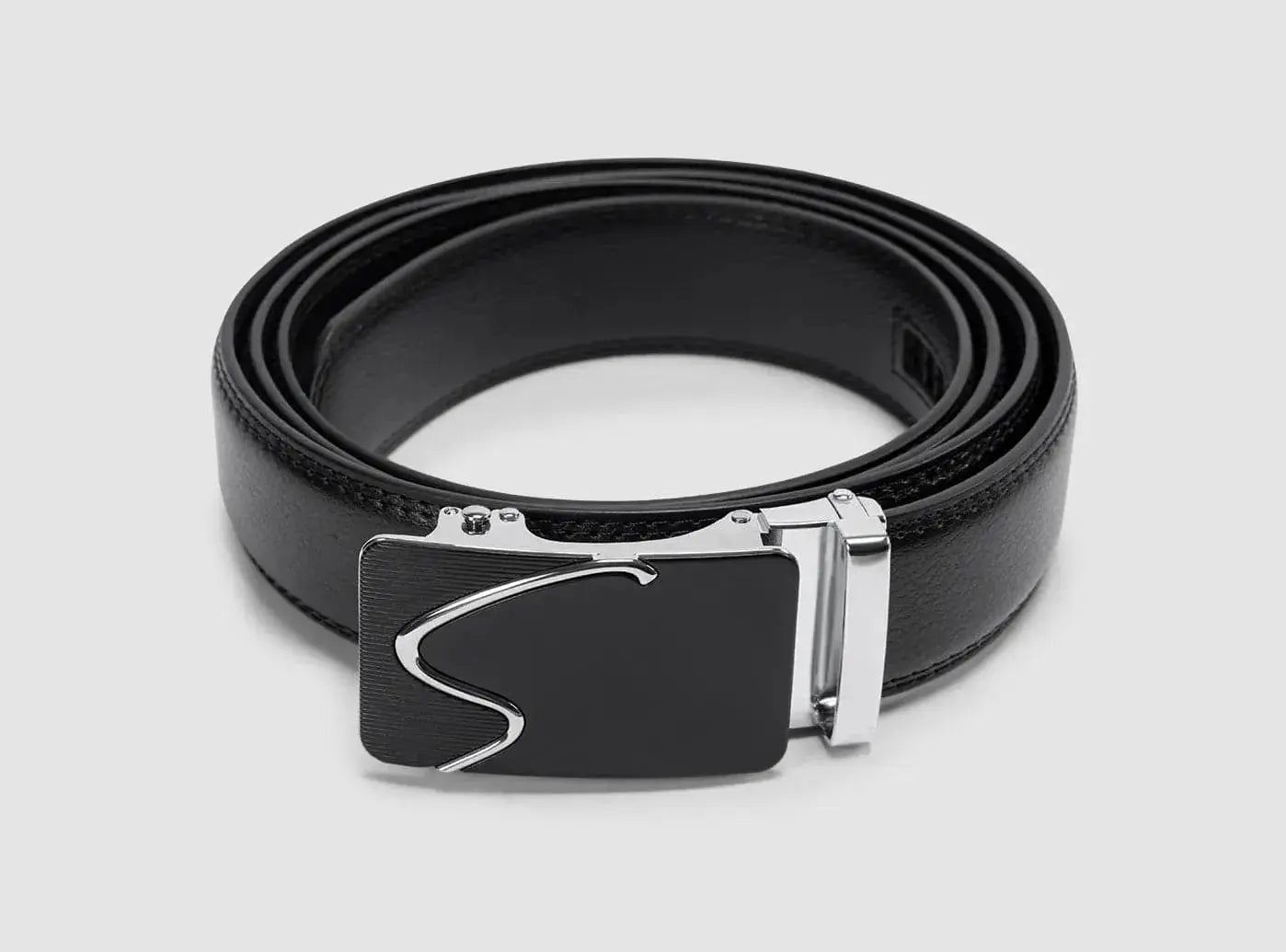 Big & Tall Leather Ratchet Dress Belt V2-4