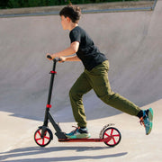 Burgundy - Big 2 Wheel Scooter-4