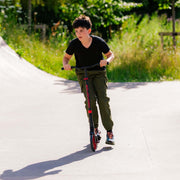 Burgundy - Big 2 Wheel Scooter-3