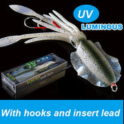 Bionic Squid Fishing Lure Deep Sea Boat Fishing Bait - Memoriex 