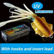 Bionic Squid Fishing Lure Deep Sea Boat Fishing Bait - Memoriex 