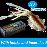 Bionic Squid Fishing Lure Deep Sea Boat Fishing Bait - Memoriex 