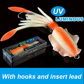 Bionic Squid Fishing Lure Deep Sea Boat Fishing Bait - Memoriex 