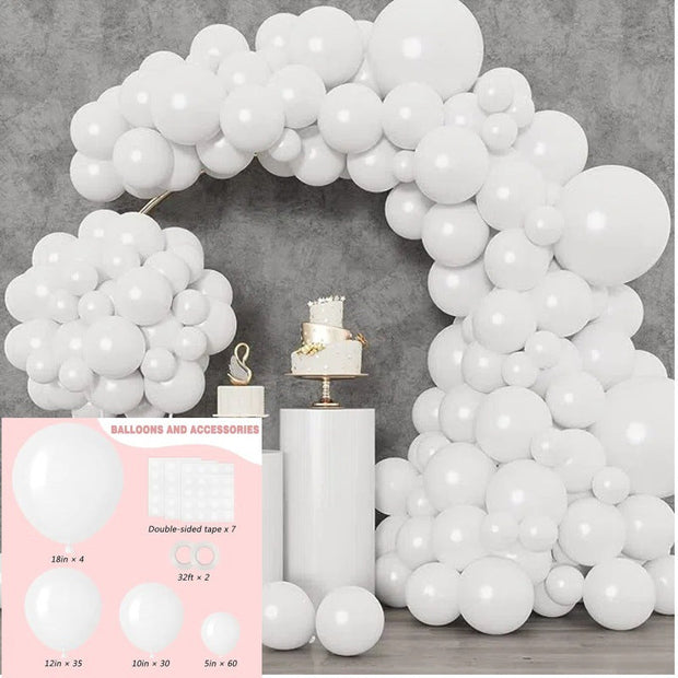 Birthday Package Balloon Chain Wedding Decoration Scene Layout Balloon Set - Memoriex 