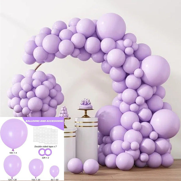 Birthday Package Balloon Chain Wedding Decoration Scene Layout Balloon Set - Memoriex 