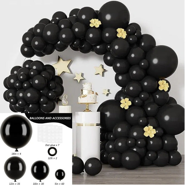 Birthday Package Balloon Chain Wedding Decoration Scene Layout Balloon Set - Memoriex 