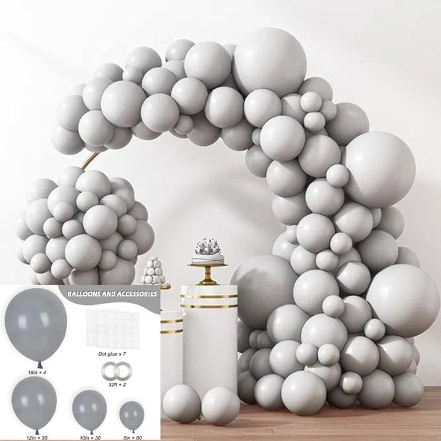 Birthday Package Balloon Chain Wedding Decoration Scene Layout Balloon Set - Memoriex 
