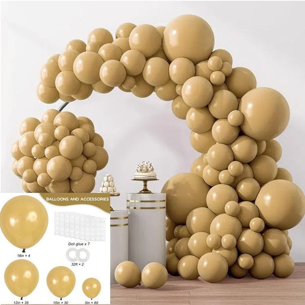 Birthday Package Balloon Chain Wedding Decoration Scene Layout Balloon Set - Memoriex 