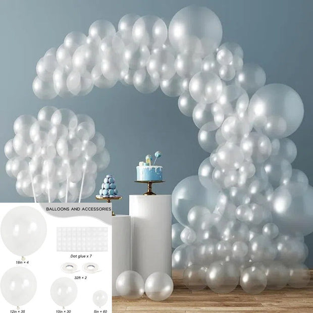 Birthday Package Balloon Chain Wedding Decoration Scene Layout Balloon Set - Memoriex 