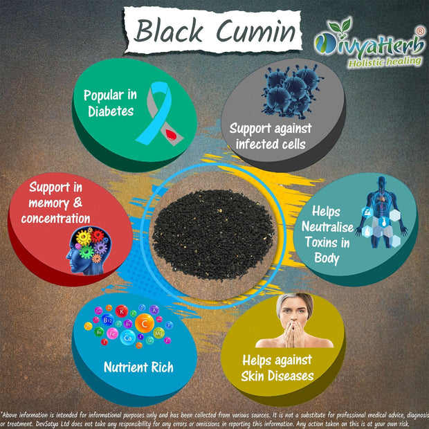 Black Cumin (Kali Jiri) Powder - Memoriex 