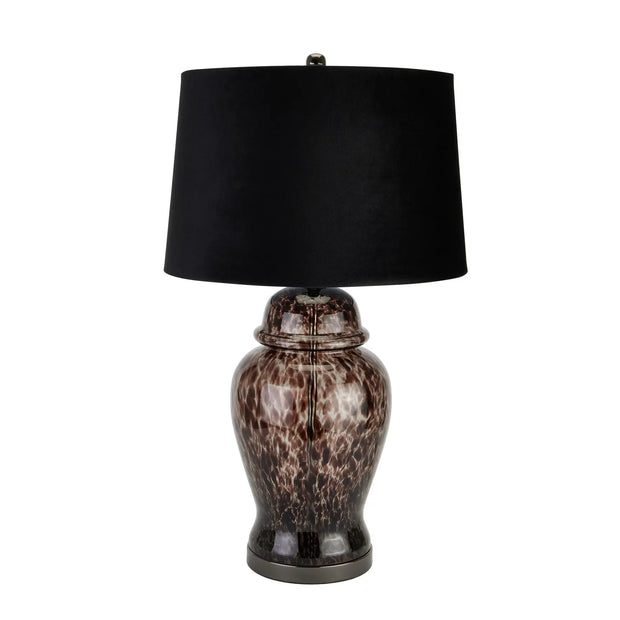 Black Dapple Acanthus Lamp - Memoriex 