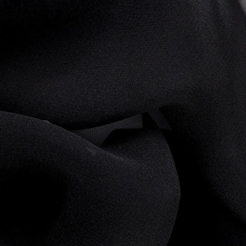 Black - Plain Chiffon-3