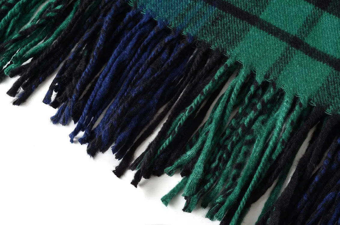 Black Watch Tartan - Shawl Scarf-2