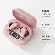 Bluetooth Headset TWS Wireless Headset 5.0 Half-In-Ear J70 Touch Wireless Sports Headset - Memoriex 